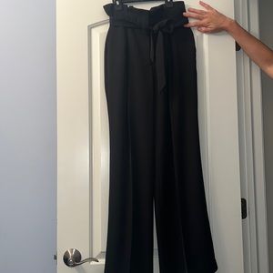 NTW Express wide leg, paper bag waist trouser.